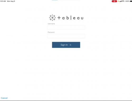 Tableau Tutorial